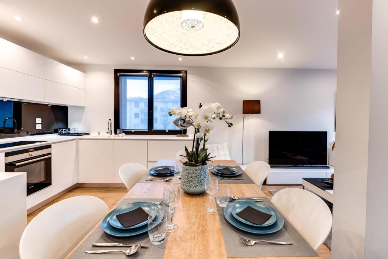 Les Sorbiers - Apartment 2 Bedrooms Top Floor - Parking & Terrace 阿讷西 外观 照片