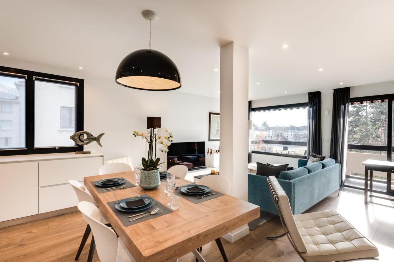 Les Sorbiers - Apartment 2 Bedrooms Top Floor - Parking & Terrace 阿讷西 外观 照片